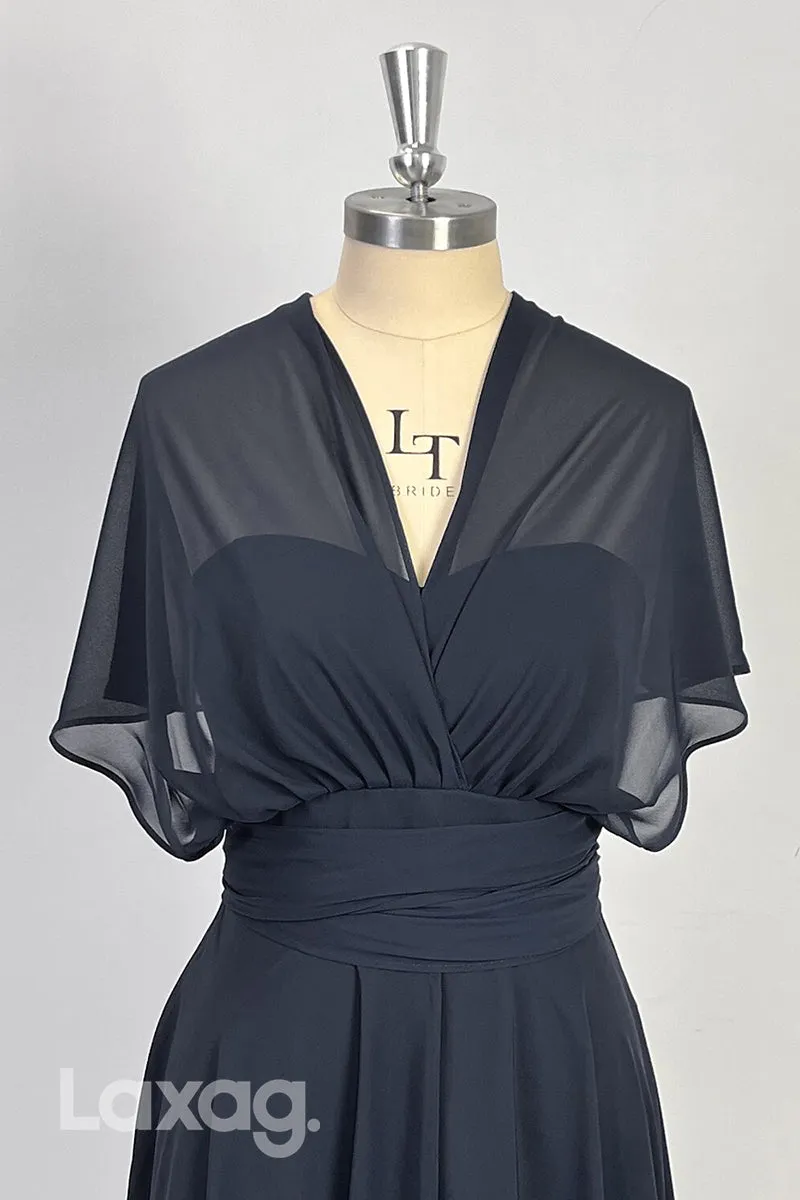 22495 - A-Line Elegant Chiffon Mother of the Bride Dress